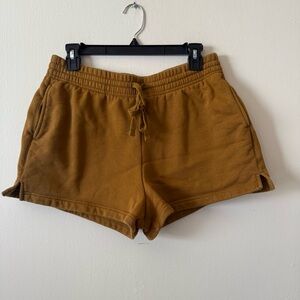 Girlfriend Collective  ReSet Swing Lounge Shorts Womens Size M